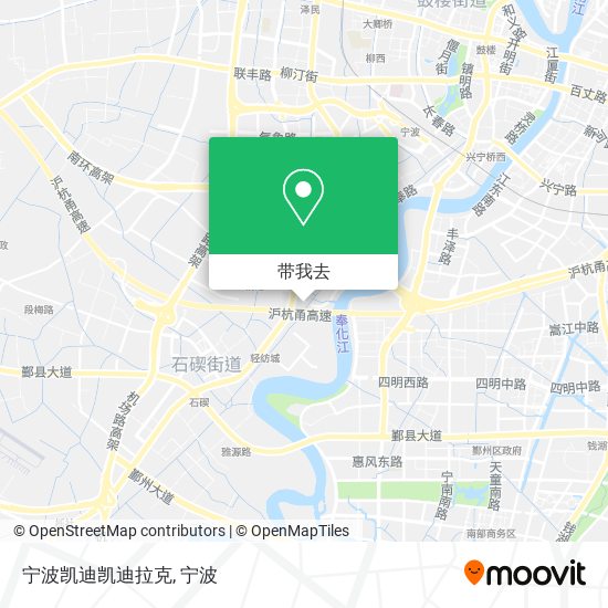 宁波凯迪凯迪拉克地图