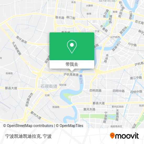 宁波凯迪凯迪拉克地图