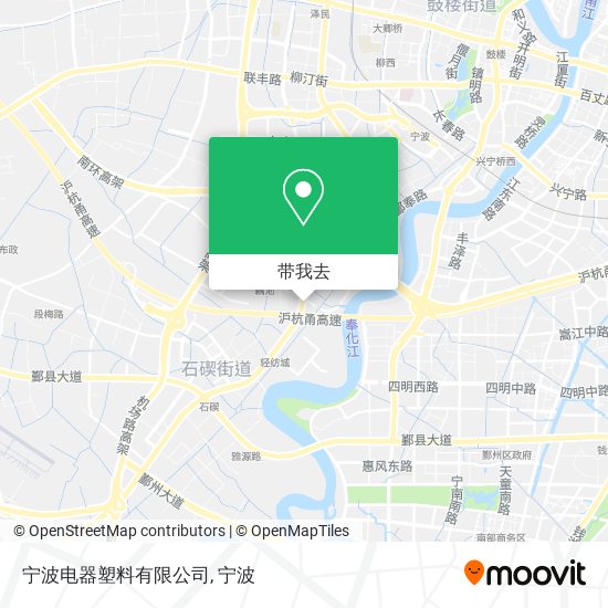 宁波电器塑料有限公司地图