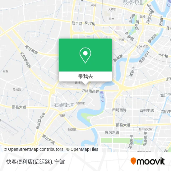 快客便利店(启运路)地图