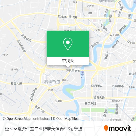 娅丝圣黛资生堂专业护肤美体养生馆地图