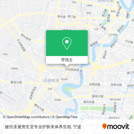 娅丝圣黛资生堂专业护肤美体养生馆地图