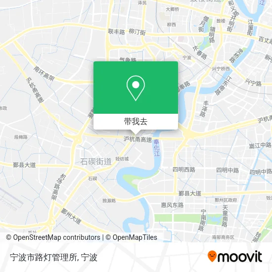 宁波市路灯管理所地图