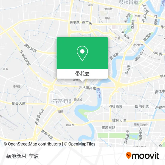 藕池新村地图