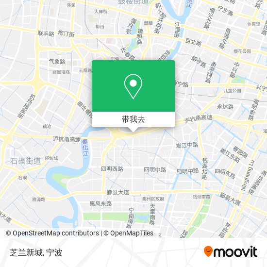 芝兰新城地图