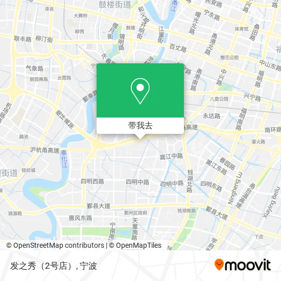 发之秀（2号店）地图