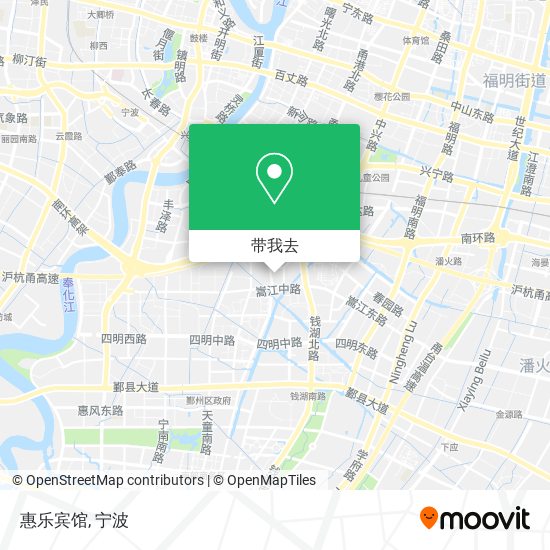 惠乐宾馆地图