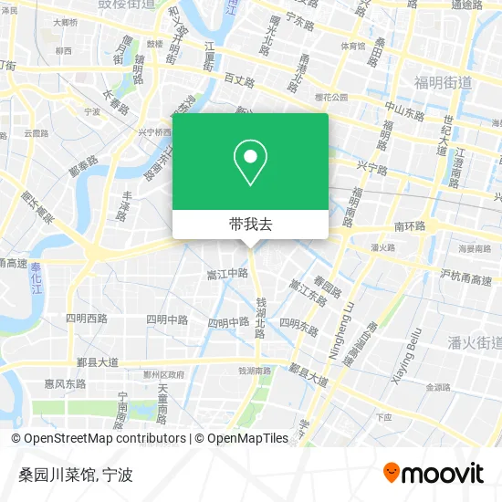 桑园川菜馆地图