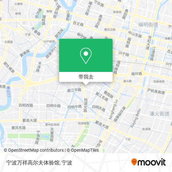 宁波万祥高尔夫体验馆地图