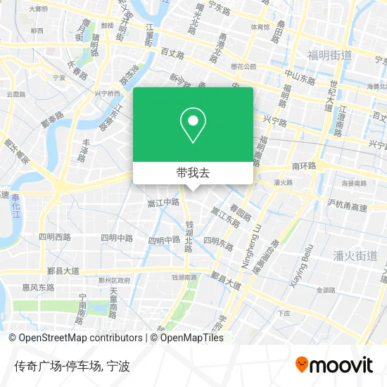传奇广场-停车场地图