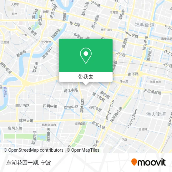 东湖花园一期地图