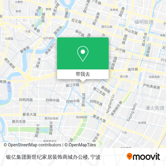 银亿集团新世纪家居装饰商城办公楼地图