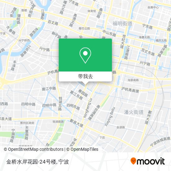 金桥水岸花园-24号楼地图