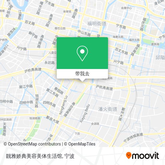 靓雅娇典美容美体生活馆地图