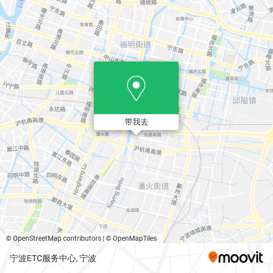 宁波ETC服务中心地图
