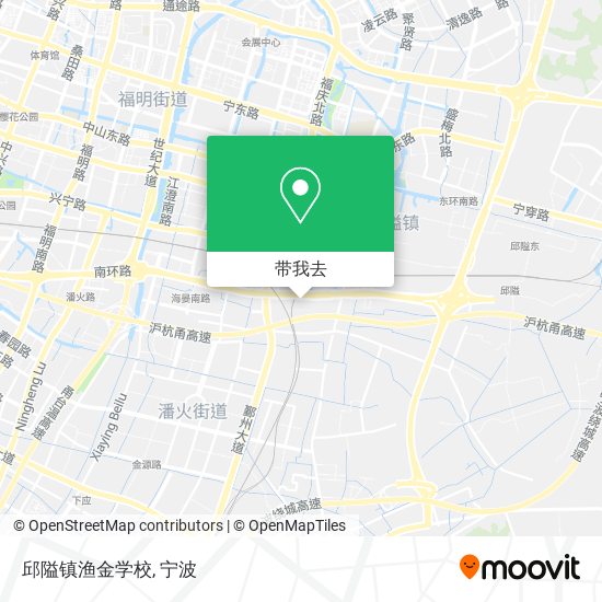 邱隘镇渔金学校地图