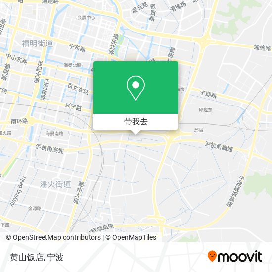 黄山饭店地图