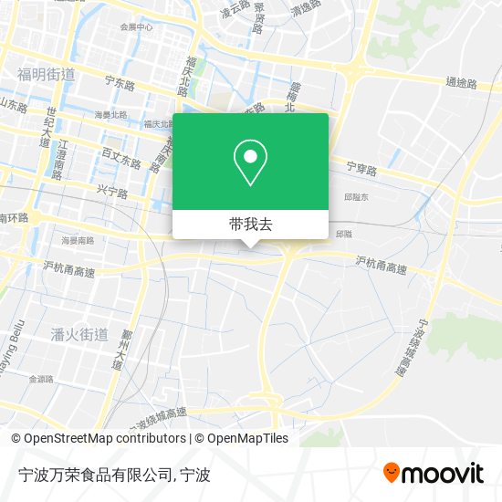 宁波万荣食品有限公司地图