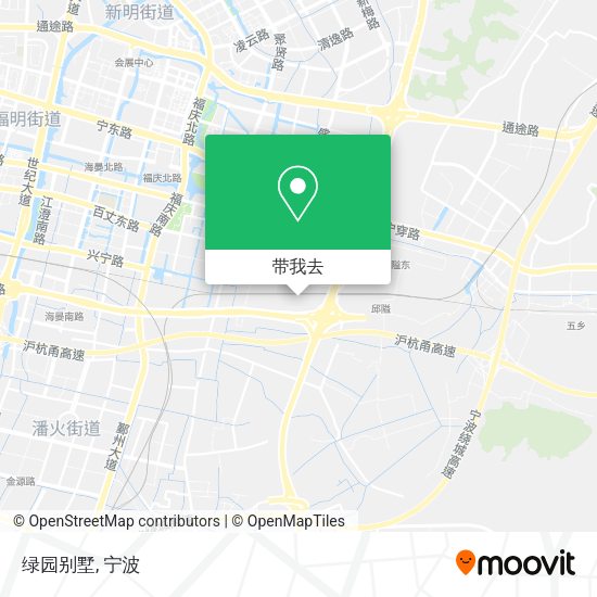 绿园别墅地图