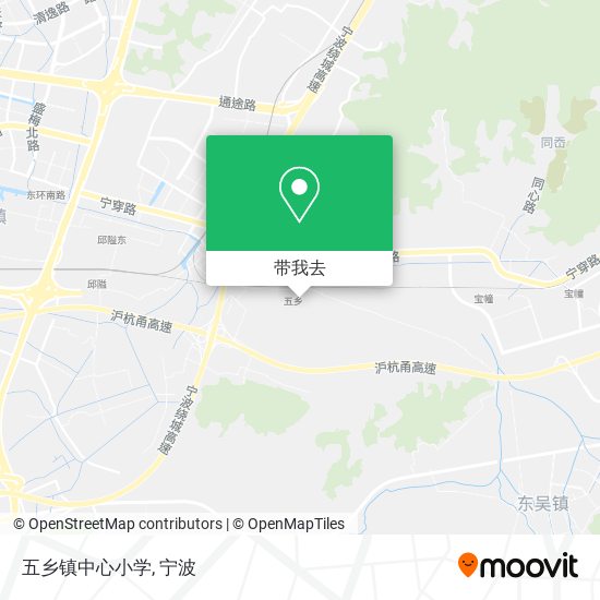 五乡镇中心小学地图