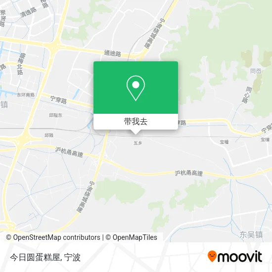 今日圆蛋糕屋地图