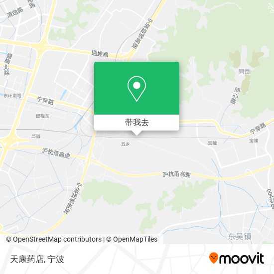 天康药店地图