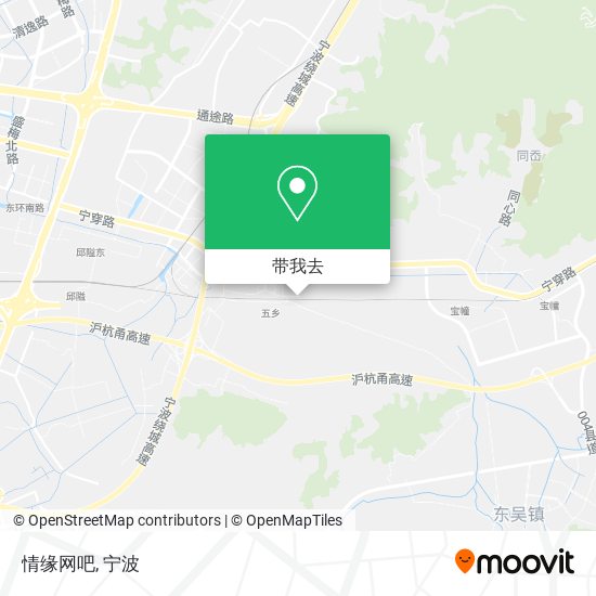 情缘网吧地图