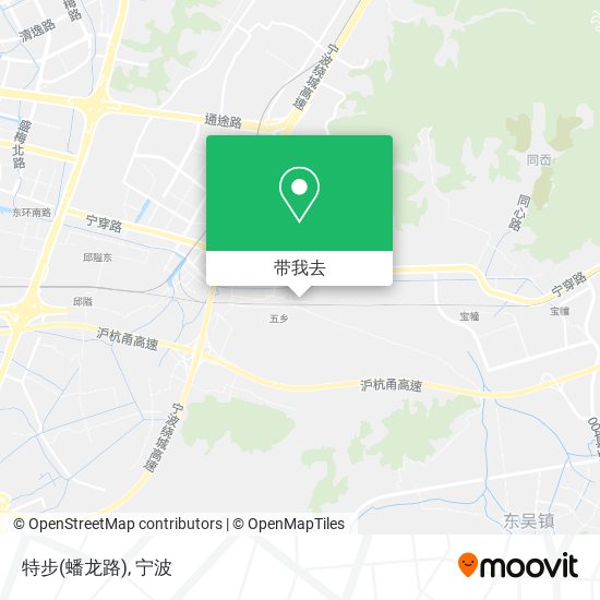 特步(蟠龙路)地图