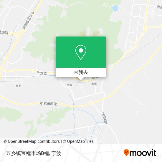 五乡镇宝幢市场B幢地图