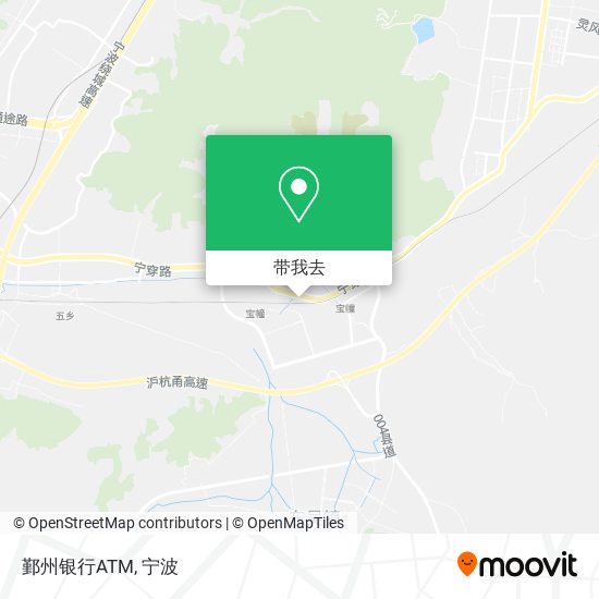 鄞州银行ATM地图