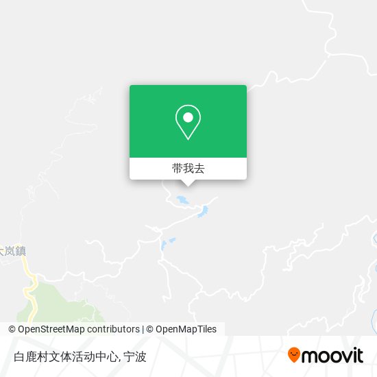 白鹿村文体活动中心地图