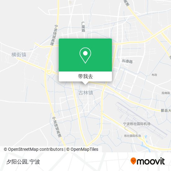 夕阳公园地图