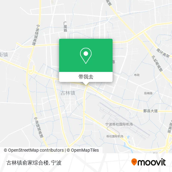 古林镇俞家综合楼地图
