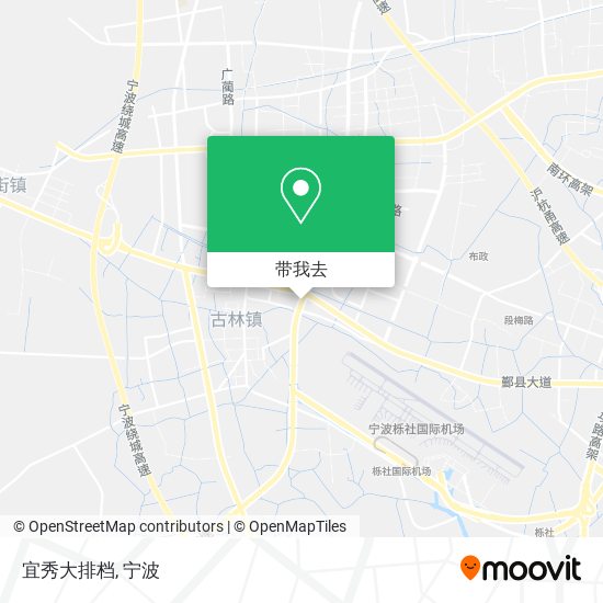 宜秀大排档地图