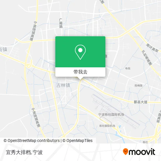 宜秀大排档地图
