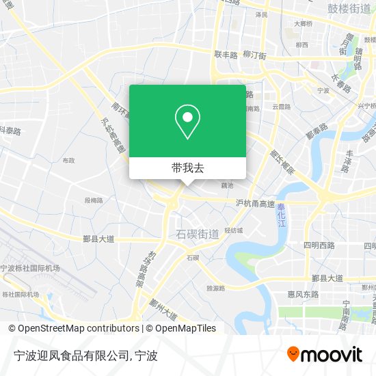 宁波迎凤食品有限公司地图