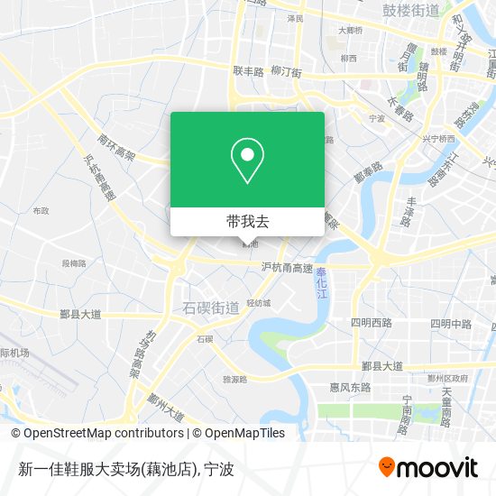 新一佳鞋服大卖场(藕池店)地图