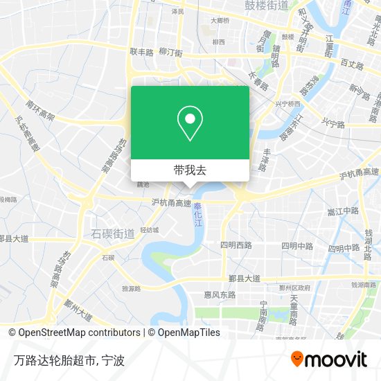 万路达轮胎超市地图