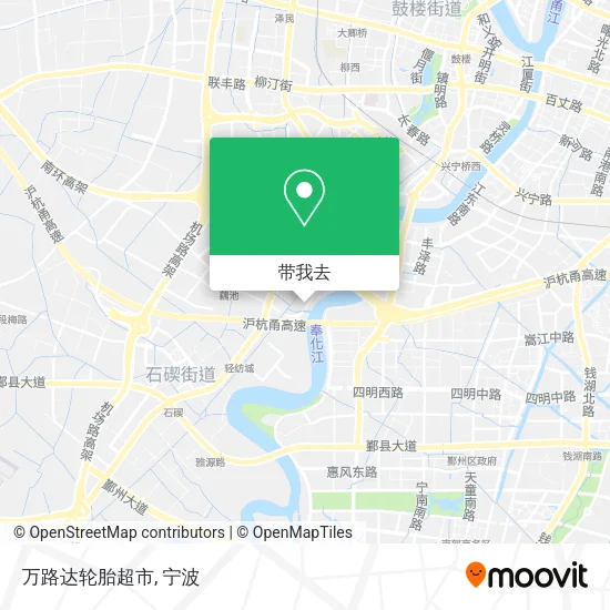 万路达轮胎超市地图