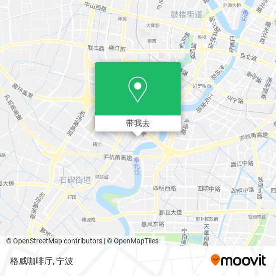 格威咖啡厅地图