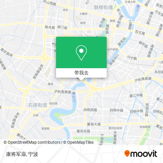 康将军庙地图