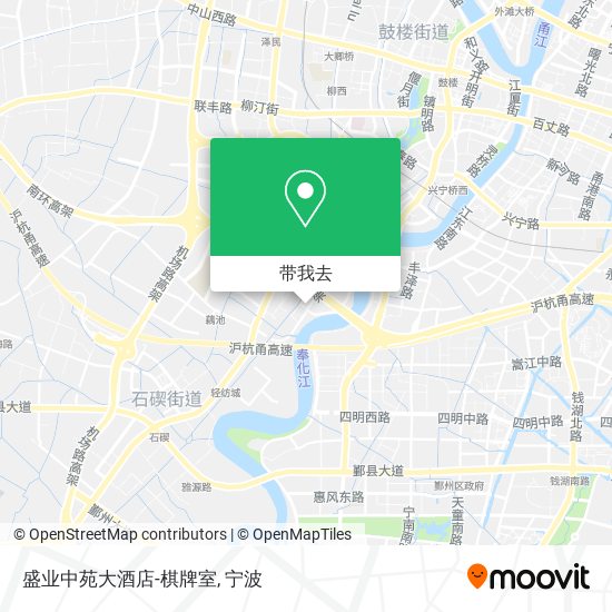 盛业中苑大酒店-棋牌室地图