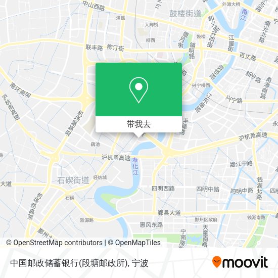 中国邮政储蓄银行(段塘邮政所)地图