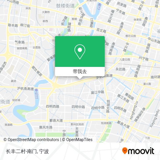 长丰二村-南门地图