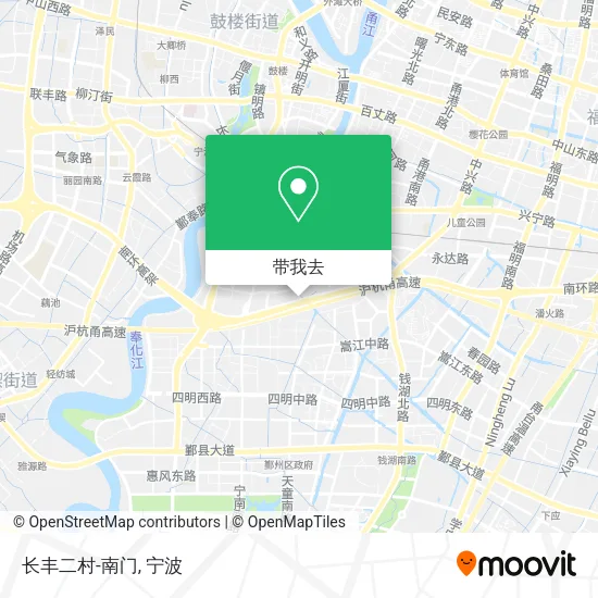 长丰二村-南门地图