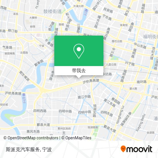 斯派克汽车服务地图