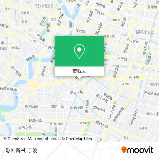 彩虹新村地图