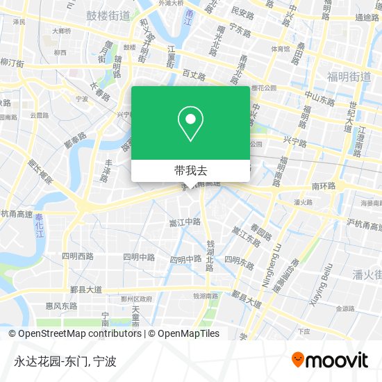 永达花园-东门地图