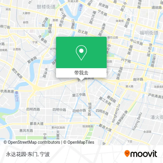 永达花园-东门地图