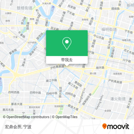 宏鼎会所地图